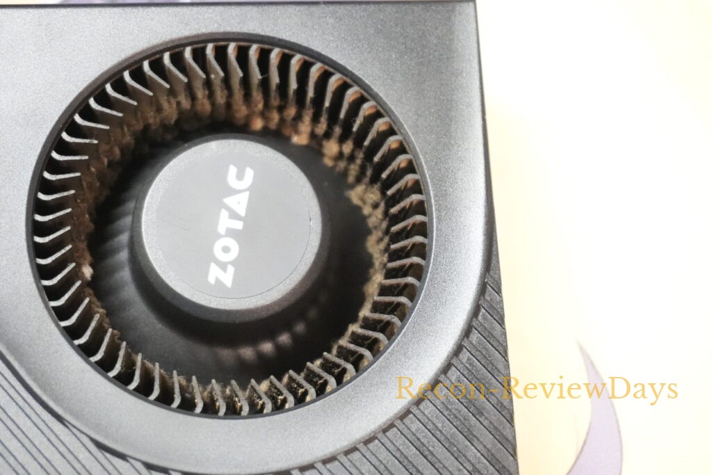 清掃、グリスアップしたZOTAC製の外排気クーラー搭載の「ZT-A30610A-10BLHR」でベンチマークを回してみた