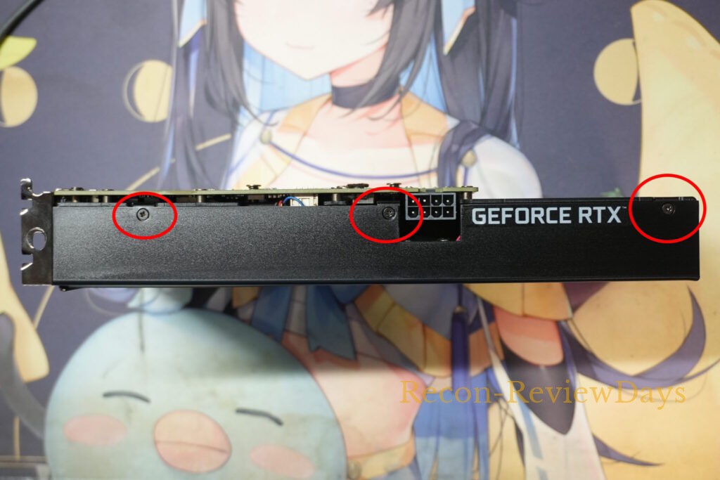 ZOTAC GeForce RTX 3060 Ti 8GB Blower ZT-A30610A-10BLHRの分解方法について #NVIDIA #ZOTAC #分解 #Disassembly