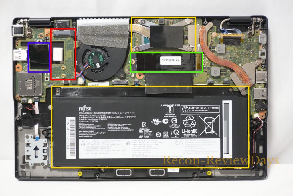 富士通 LIFEBOOK U9312の分解方法をまとめてみた #富士通 #LIFEBOOK #U9312