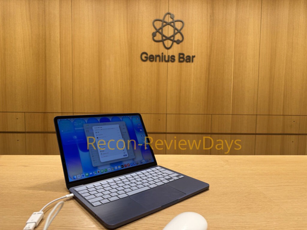 MacBook Neoのトラックパッド左、右クリックが反応しなくなったのでApple Storeの「Genius Bar」に持ち込んでみた #Apple #MacBook #MacBookNeo