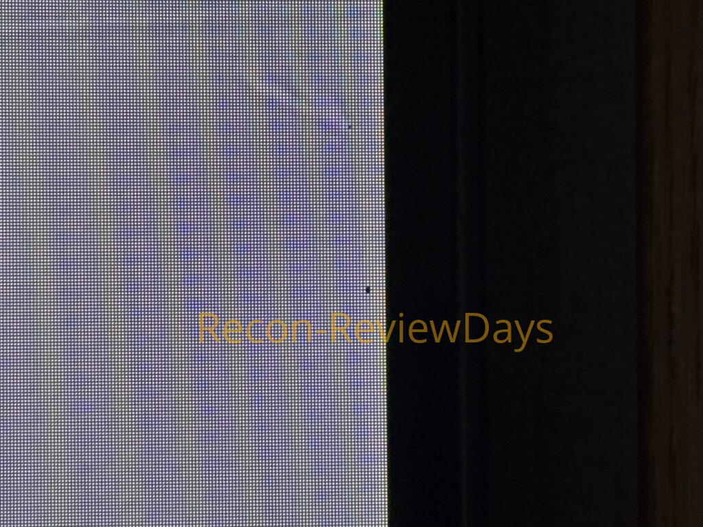 LG製の有機ELテレビ「OLED48C1PJB」のドット抜け、ドット欠けをマイクロスコープで拡大してみた