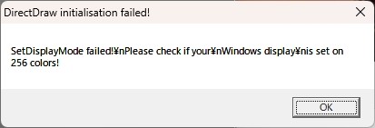 UBISOFT CONNECT版「創世記 1602(Anno 1602)」で「DirectDraw initialisation failed!」が発生した場合の対処方法について #ゲーム #創世記1602 #Anno1602