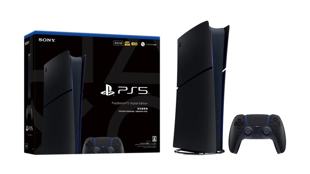SONY PlayStation 5 デジタルエディション ミッドナイトブラックの予約販売が本日2026年10月20日から開始、GTA 6と発売日が同じ